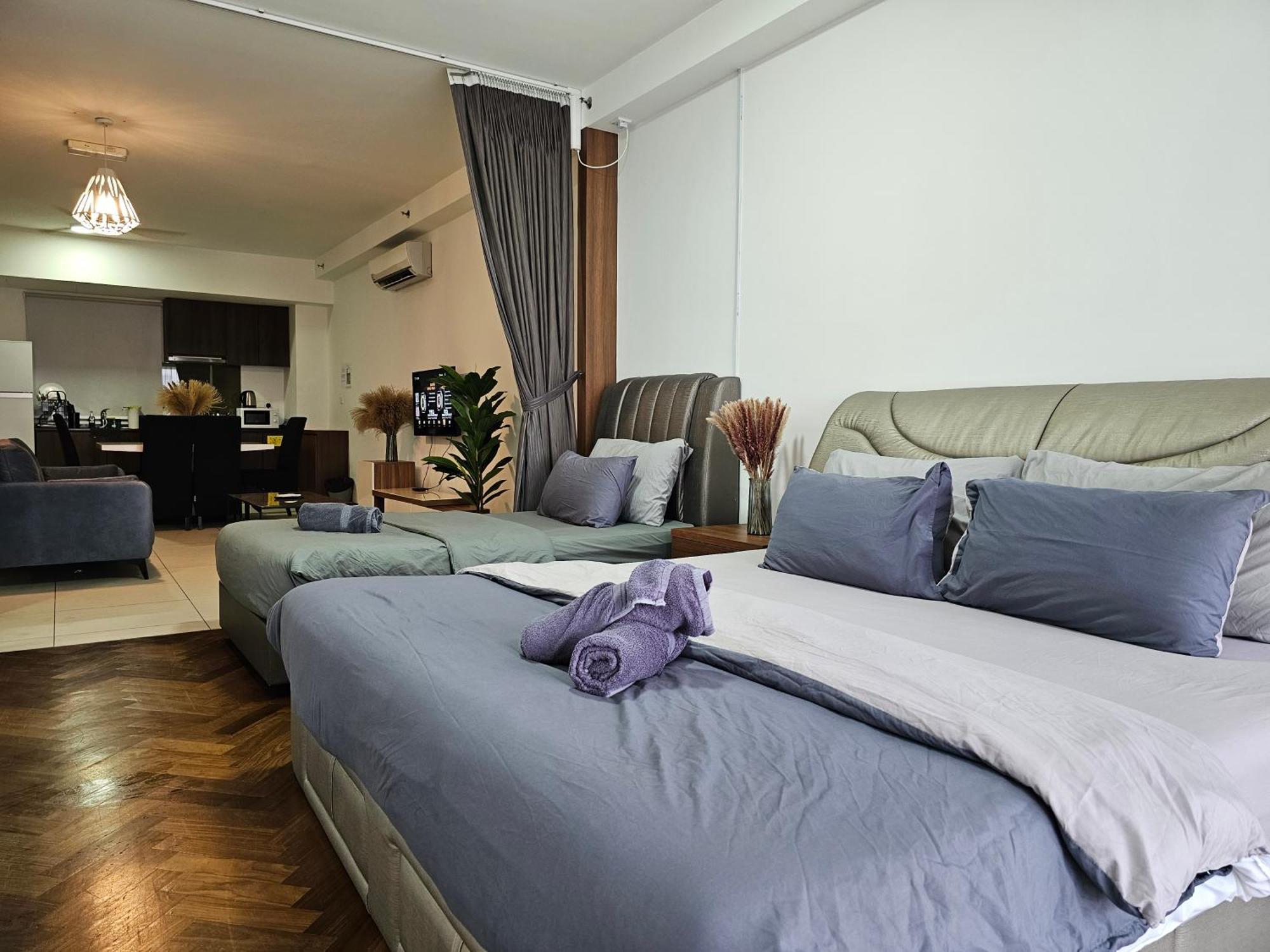 Deluxe Seaview Suite Twin Bed By The Only Bnb Tanjung Tokong Εξωτερικό φωτογραφία