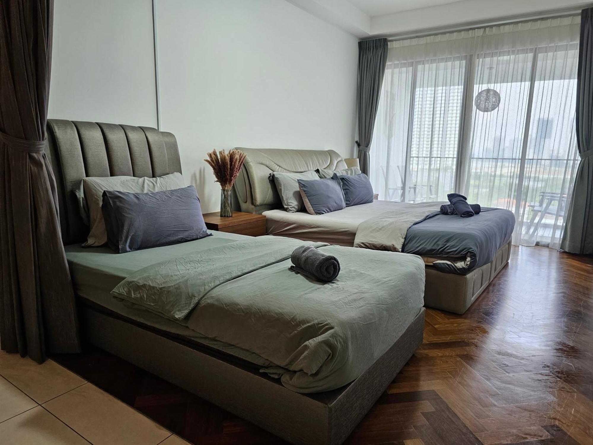 Deluxe Seaview Suite Twin Bed By The Only Bnb Tanjung Tokong Εξωτερικό φωτογραφία